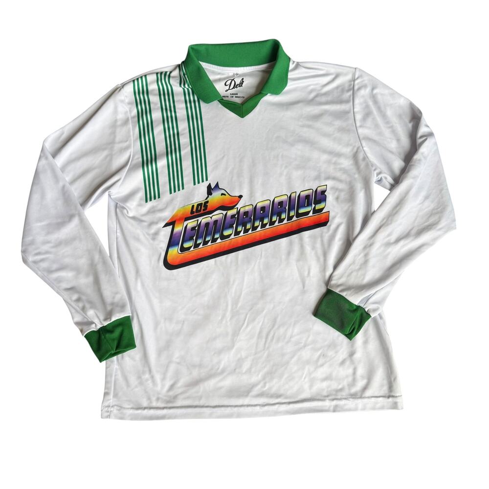 Vintage 90s Los Temerarios Football Club Jersey Mens Large